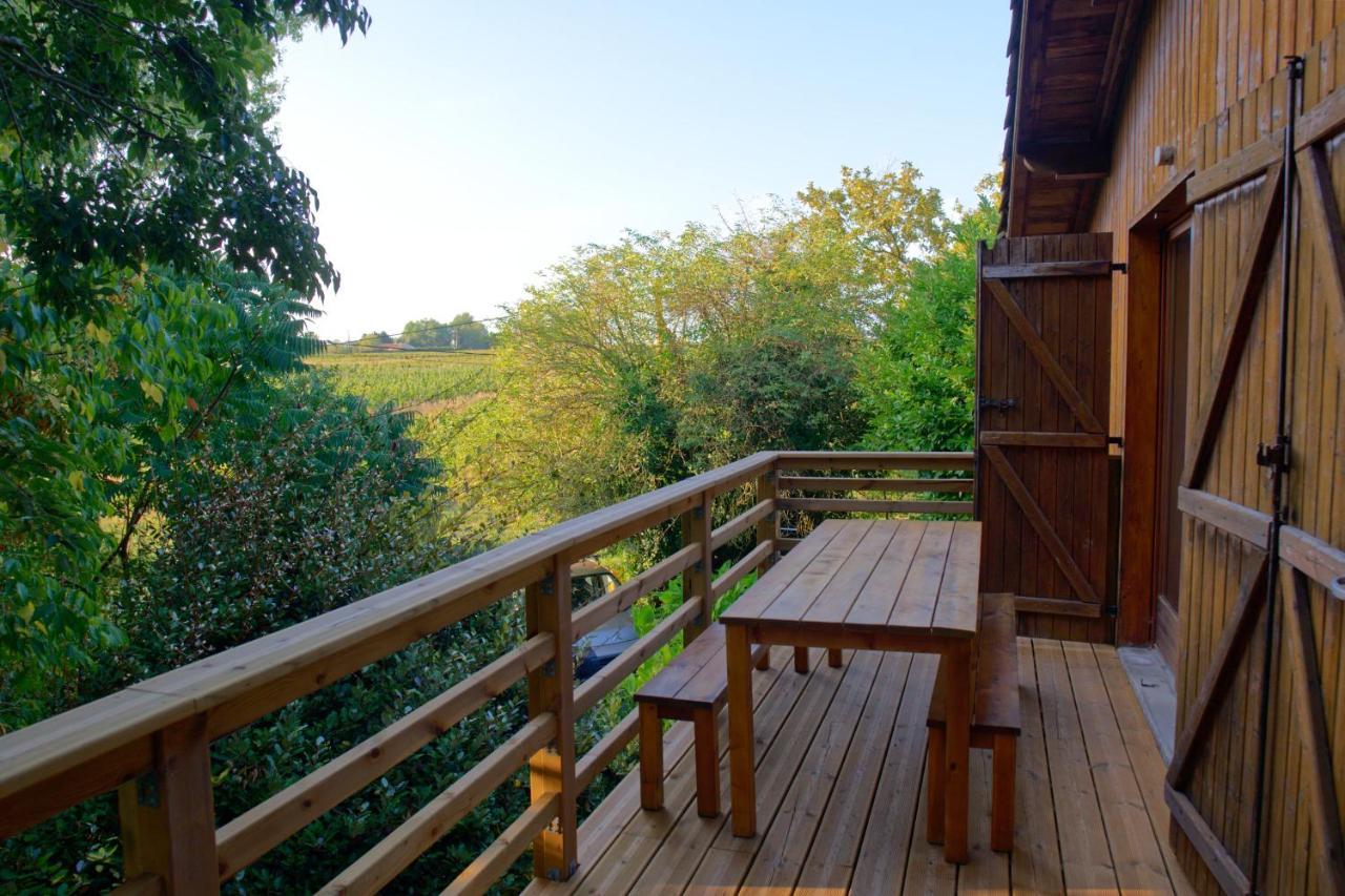 Chalet En Pleine Nature Pomerol Dış mekan fotoğraf